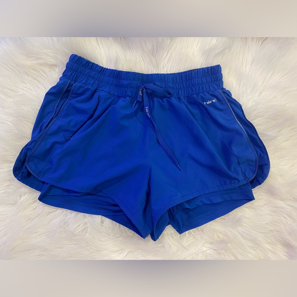 Hind athletic shorts, blue, Size Small